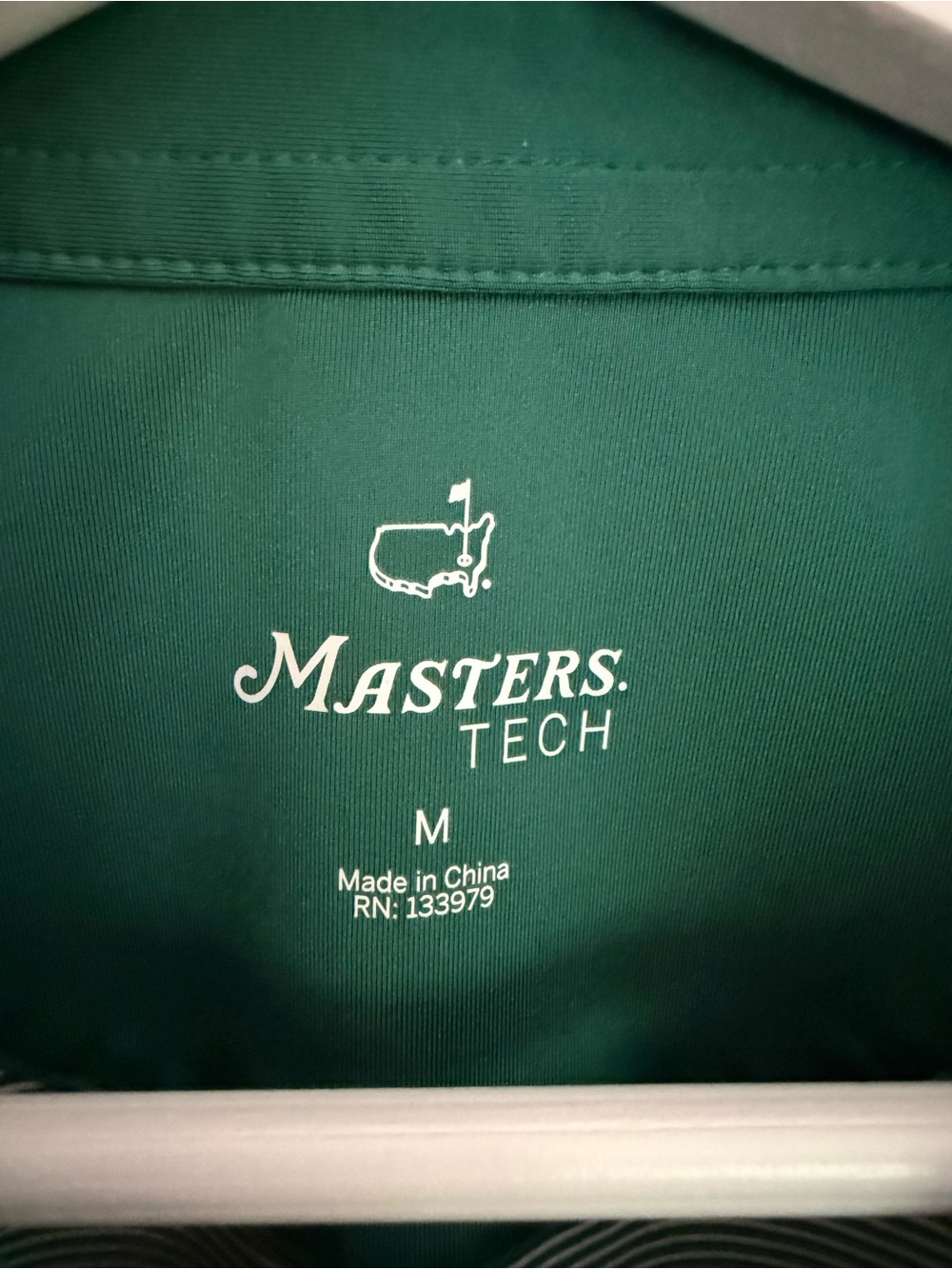 Masters Light Green Micro-Striped Golf Polo - Picture 3 of 5